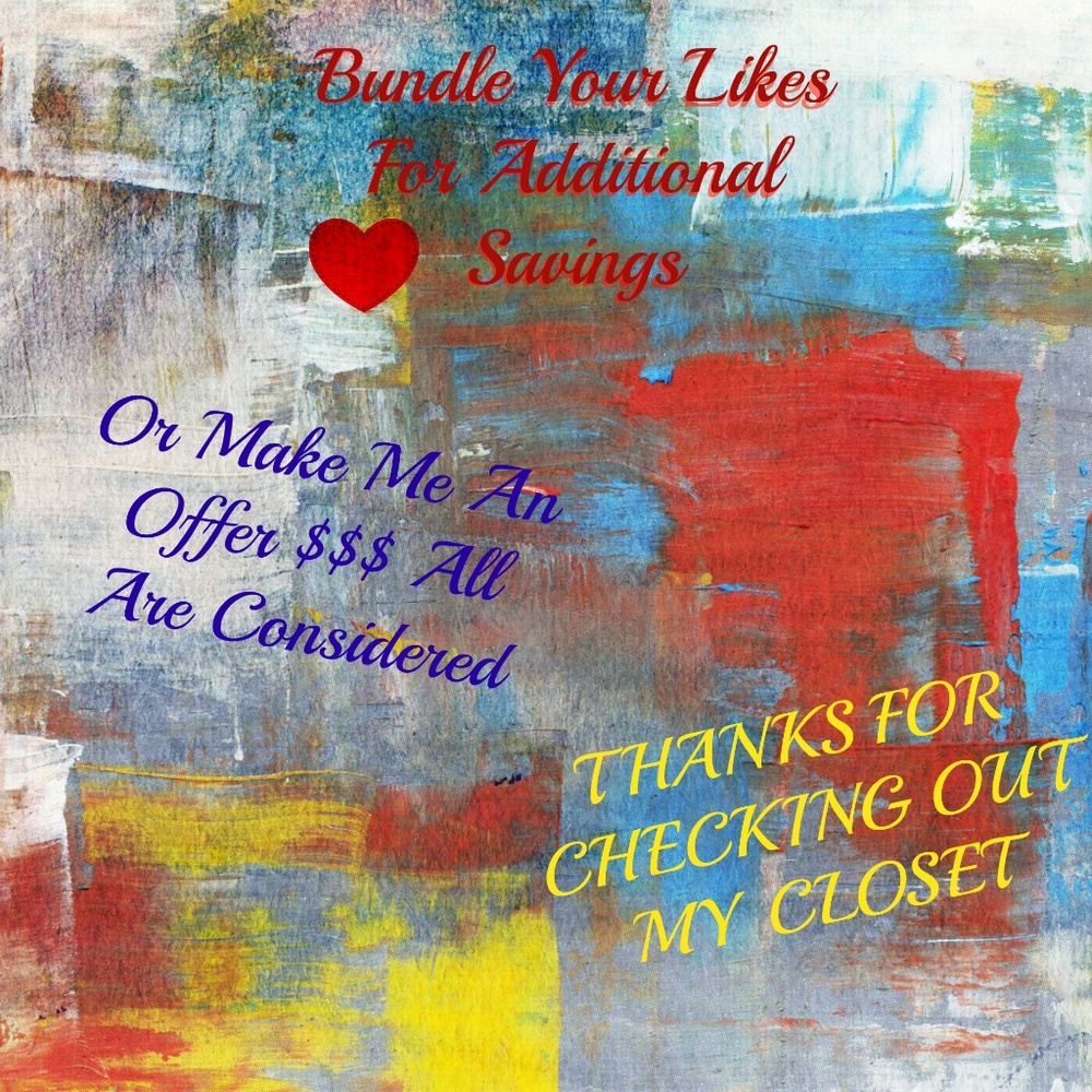 Make Your Best Offer/Bundle 2 For 20% Discount